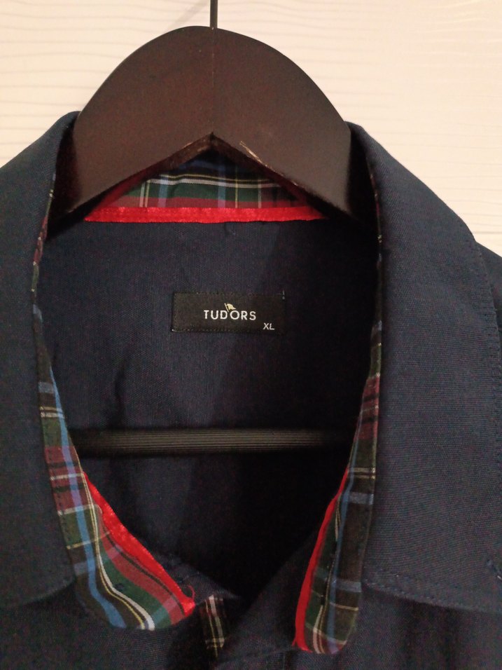 Erkek Lacivert Denim Uzun Kollu Gömlek - Görsel 2