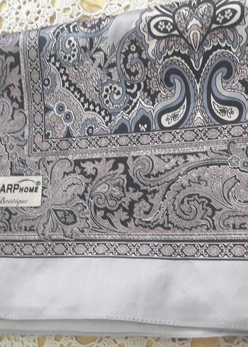 Gri Desenli Kadın Şal - Görsel 4