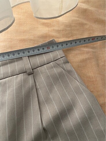 Milla çizgili pantolon - Görsel 6