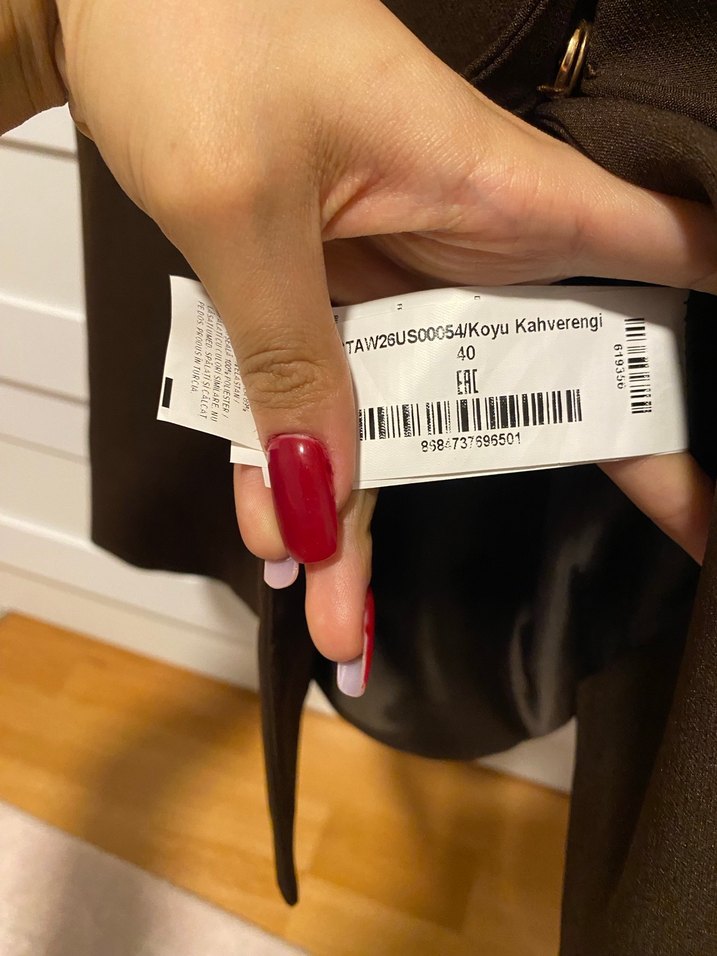 Kahverengi Kadın Yelek - Görsel 5