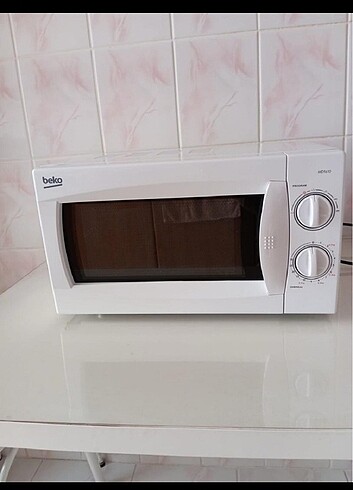 Beko mikrodalga fırın sıfır gibi
