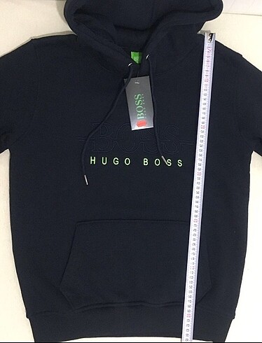 m Beden siyah Renk HUGO BOSS KAPÜŞONLU SWEATSHİRT