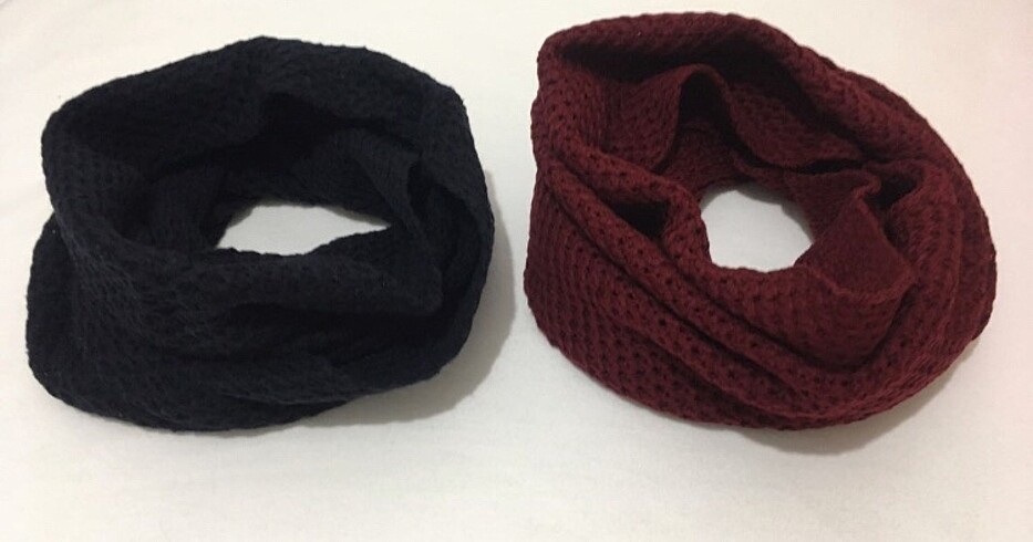 BOYUNLUK LACİVERT VE BORDO RENK
