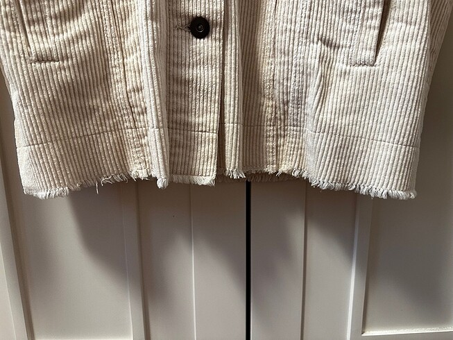 xs Beden ten rengi Renk Zara Oversize Kadife Ceket