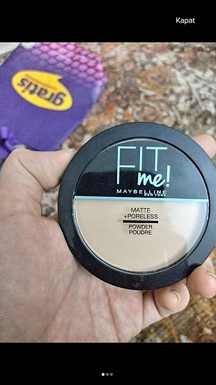 Maybelline fit me pudra 