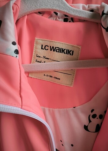 5 Yaş Beden LC Waikiki kız çocuk yağmurluk