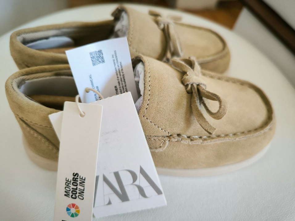 Bej Süet Erkek Çocuk Loafer Ayakkabı - Görsel 5