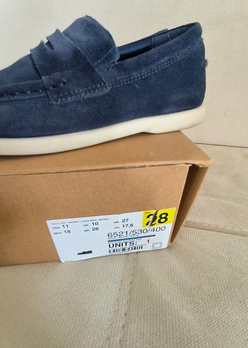 Zara Erkek Çocuk Süet Loafer - Görsel 8