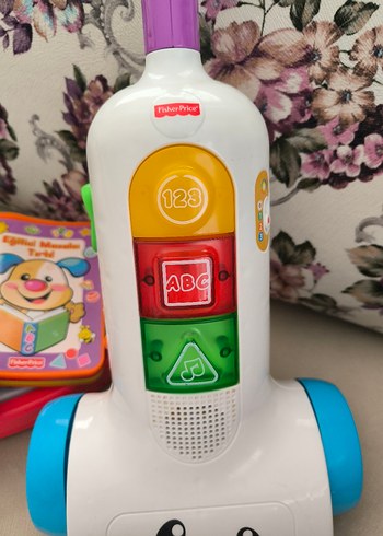 Fisher Price Fisher Price Renkli Eğitici Oyuncak Süpürge