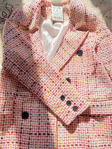 m Beden Renkli blazer ceket