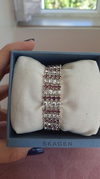 Tam Taşlı Parlak Bilezik - Görsel 2