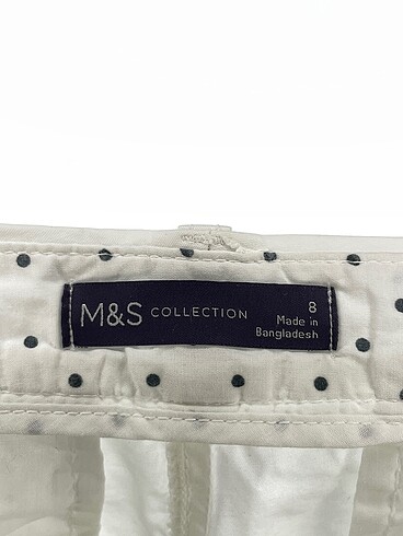 36 Beden beyaz Renk Marks & Spencer Jean / Kot %70 İndirimli.