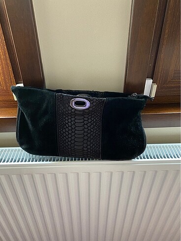  Beden Süet clutch çanta