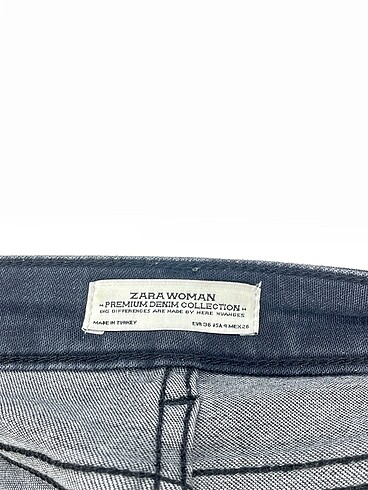 36 Beden siyah Renk Zara Jean / Kot %70 İndirimli.
