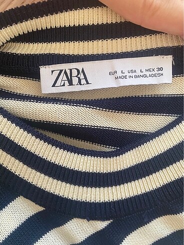 Zara Zara crop uzun kollu üst