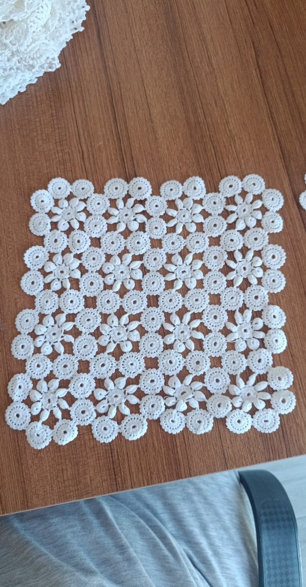 Beyaz El Yapımı Örgü dantel modelleri - Görsel 5