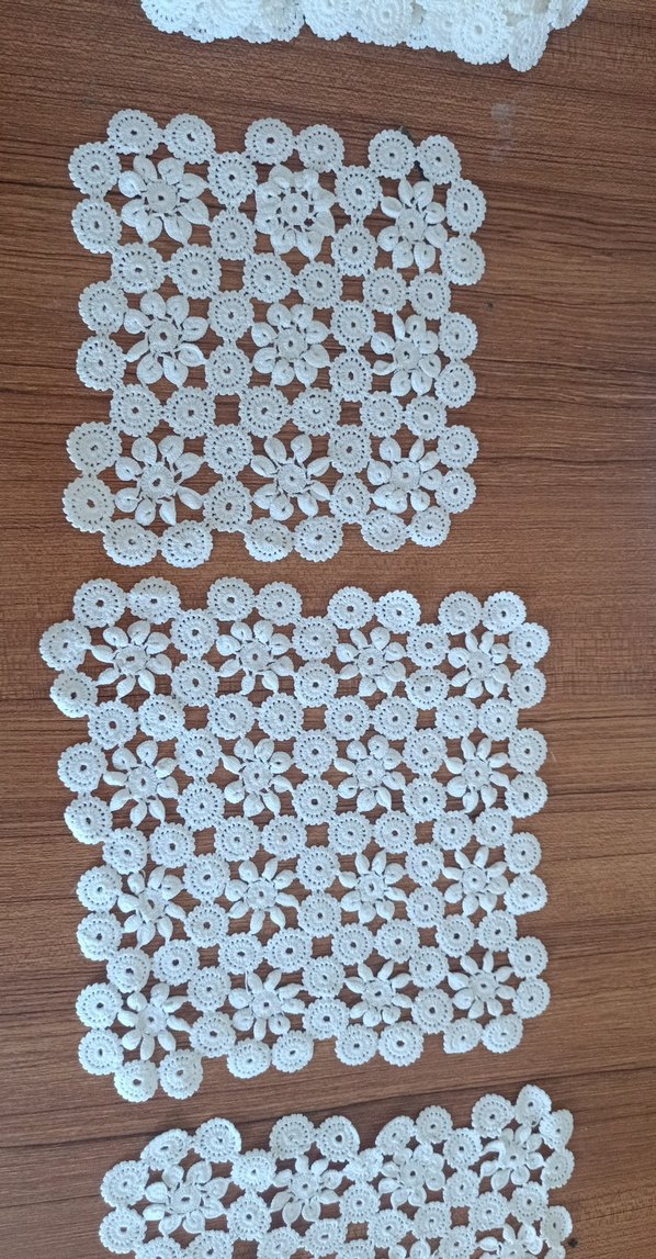 Beyaz El Yapımı Örgü dantel modelleri - Görsel 3