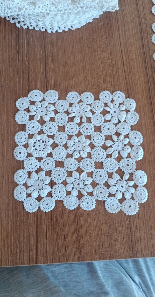 Beyaz El Yapımı Örgü dantel modelleri - Görsel 4