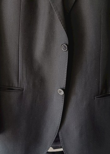 Siyah Erkek takım elbise c - Görsel 5