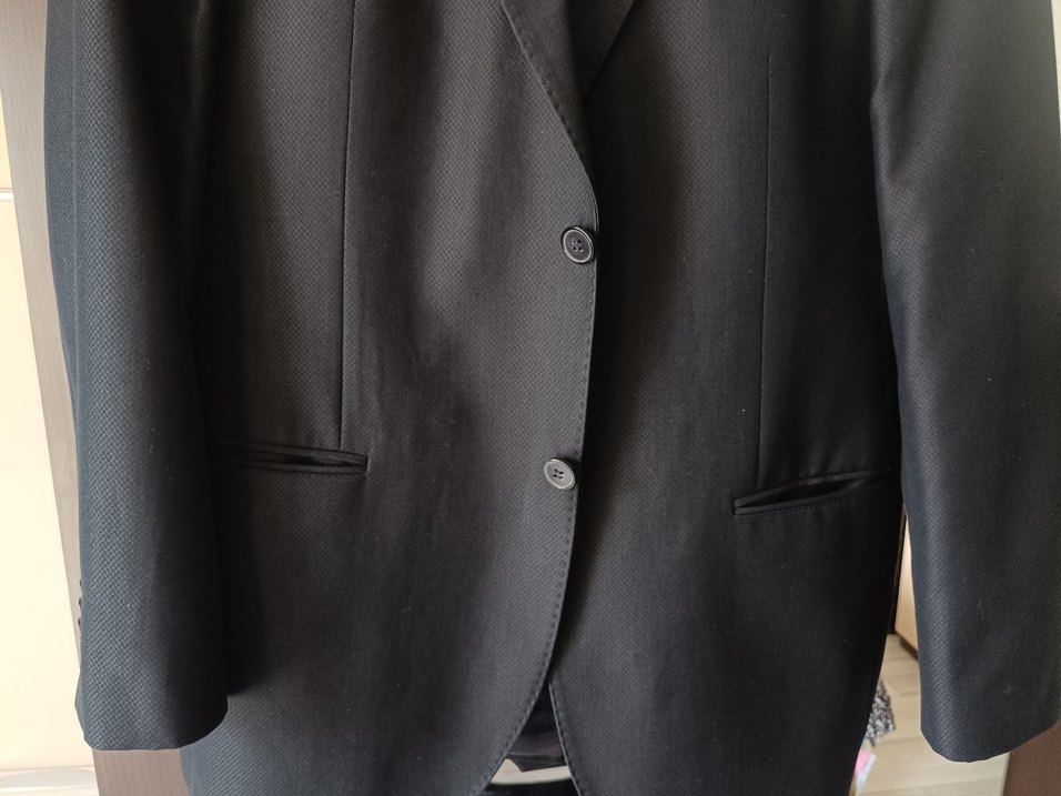 Siyah Erkek takım elbise c - Görsel 5