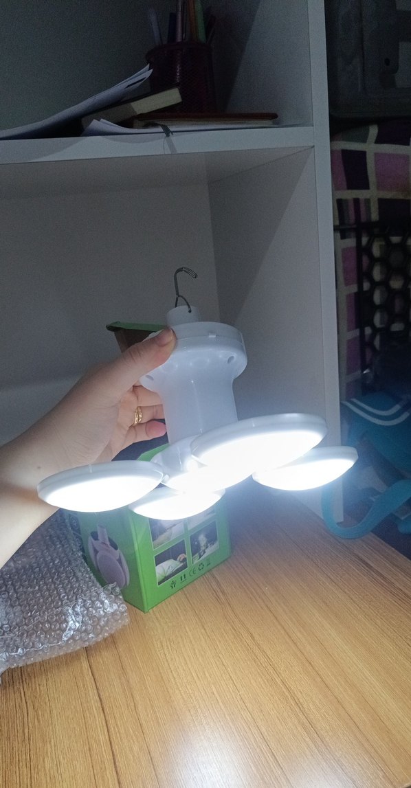 DEMPOWER Solar Enerjili 4'lü Katlanır Lamba - Görsel 5