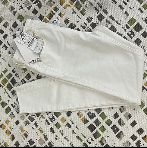 Stradivarius Stradivarius Push Up Beyaz Jean