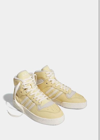 Sarı Bağcıklı Kadın Spor Ayakkabı adidas rivalry high