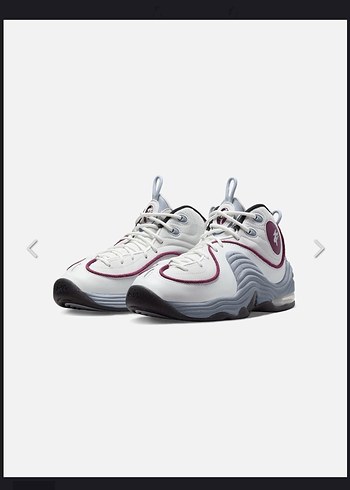 Kadın Beyaz mor Spor Nike air penny rosewood