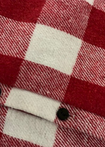 Demo kids Kırmızı Ekose Desenli 8 yaş kız çocuk  Tulumu - Görsel 5