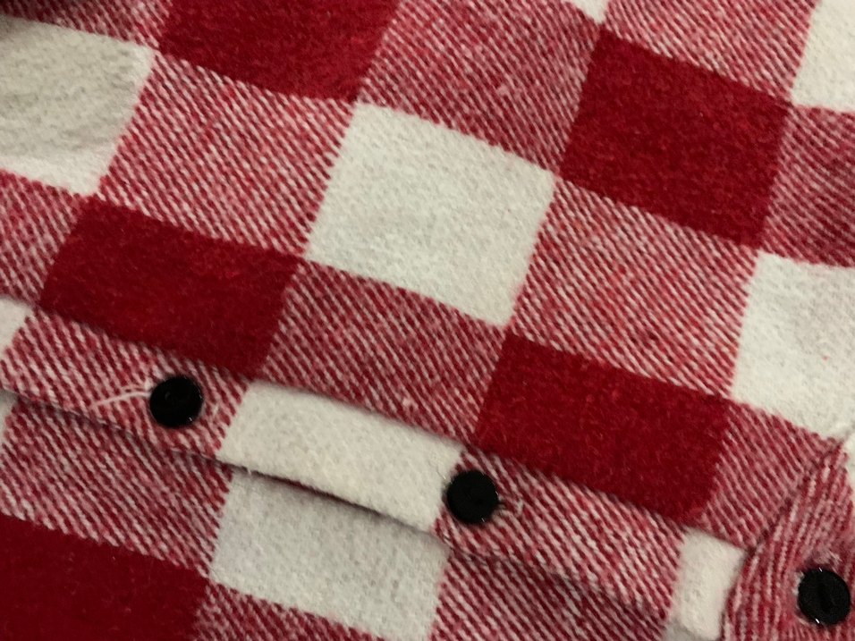 Demo kids Kırmızı Ekose Desenli 8 yaş kız çocuk  Tulumu - Görsel 5