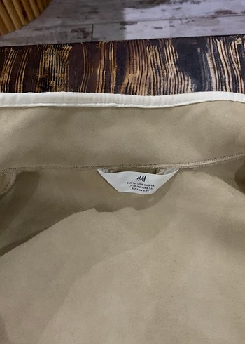 HM Kürk Detaylı  krem 8 yaş kız çocuk  Yün Ceket - Görsel 8