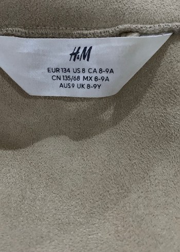 HM Kürk Detaylı  krem 8 yaş kız çocuk  Yün Ceket - Görsel 11