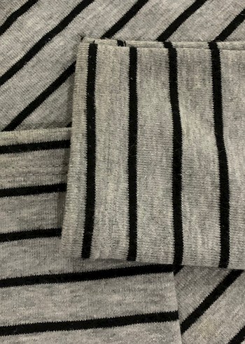 Çizgili Gri Kedi Kıyafeti Velcro Kapamalı - Görsel 7