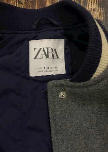 Düğmeli Gri  kız  Çocuk  kolej Ceket 8 yaş - Görsel 8