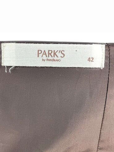 42 Beden kahverengi Renk Park Bravo Midi Etek %70 İndirimli.