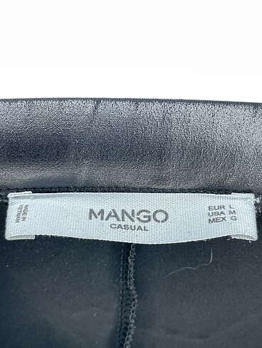 l Beden siyah Renk Mango Tayt / Spor taytı %70 İndirimli.