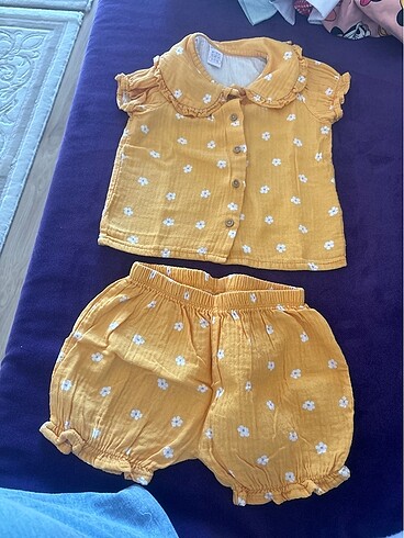 Baby sarı takım tertemiz