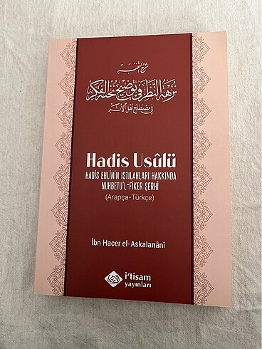 Arapça Türkçe Hadis Usulü