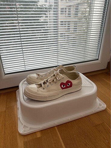 comme des garcons converse ayakkabı