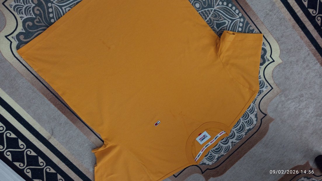 Tommy Jeans Sarı Erkek Sweatshirt - Görsel 2