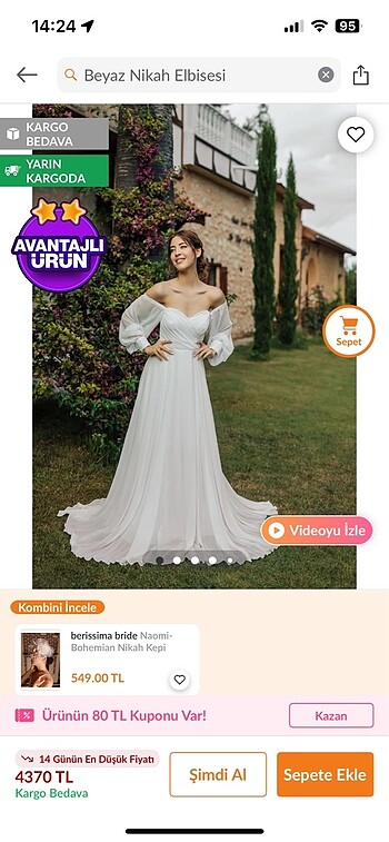 38 Beden Nikah elbisesi