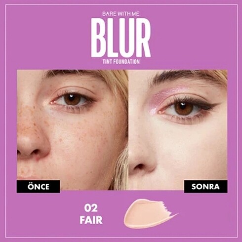 NYX Nyx Blur Tint Fondöten Fair 01