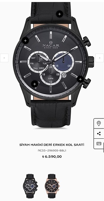 Nacar Erkek Saat Hiç Kullanılmadı