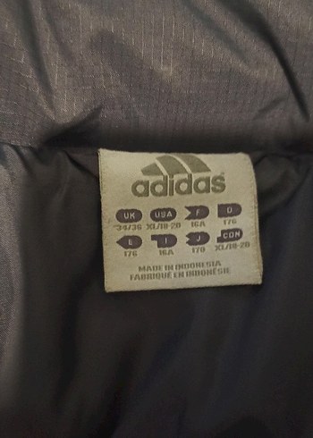 Adidas Siyah Dikişli Şişme kuş tüyü dolgulu Erkek Mont - Görsel 5
