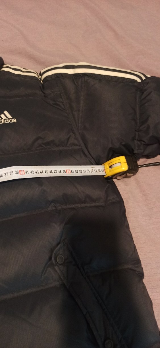 Adidas Siyah Dikişli Şişme kuş tüyü dolgulu Erkek Mont - Görsel 4