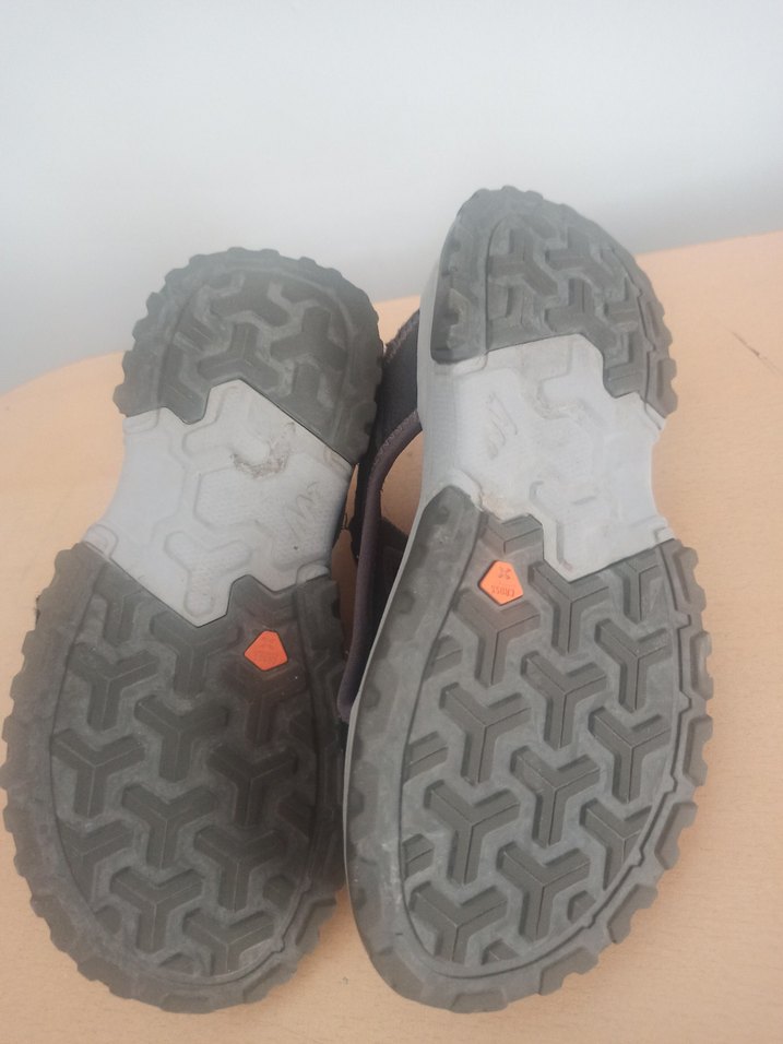 dechatlon Erkek Çocuk Siyah Cırtlı Spor Sandalet - Görsel 5