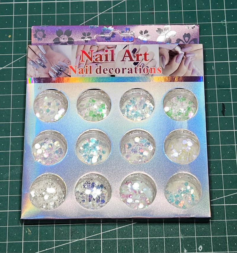 Sim Pul Tırnak Süs Hologram Nail Art Epoksi - Görsel 3