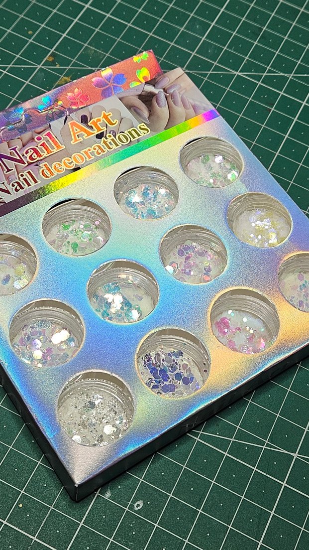 Sim Pul Tırnak Süs Hologram Nail Art Epoksi - Görsel 2
