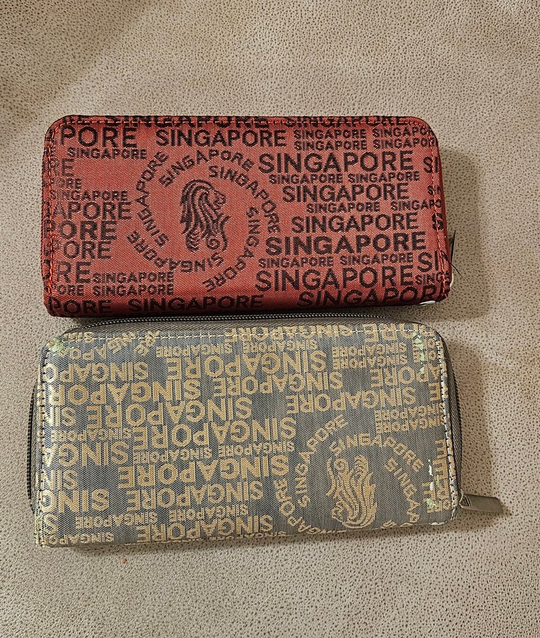 Kırmızı ve Altın Renk Cüzdan - Görsel 2