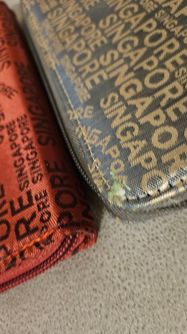 Kırmızı ve Altın Renk Cüzdan - Görsel 4